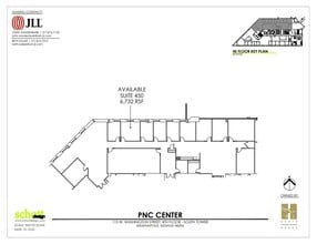101-115 W Washington St, Indianapolis, IN à louer Plan d’étage– Image 1 sur 1
