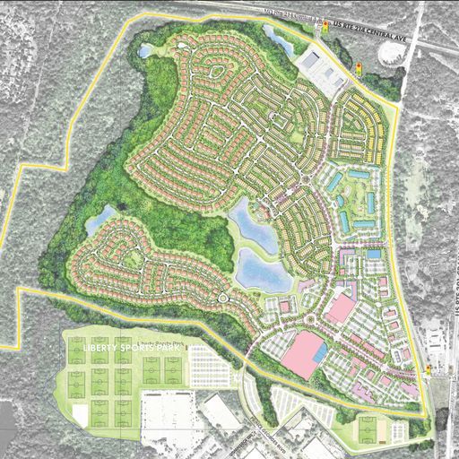 100 Fairmount Ave, Bowie, MD à louer - Plan de site – Image 2 sur 5