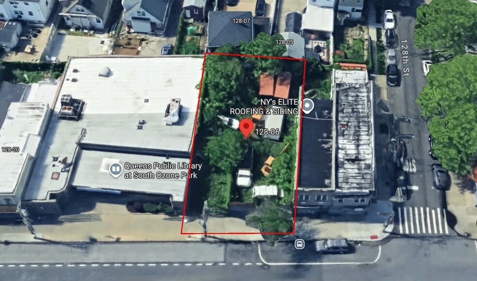 128-06-128-14 Rockaway Blvd, South Ozone Park, NY à vendre - Aérien – Image 2 sur 8