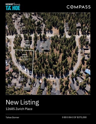 Plus de détails pour 12685 Zurich Pl, Truckee, CA - Terrain à vendre