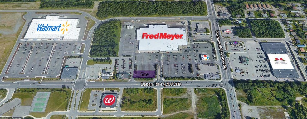 7701 Debarr Rd, Anchorage, AK à louer - Aérien – Image 1 sur 2