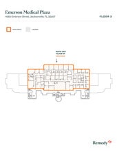 4555 Emerson Pky, Jacksonville, FL à louer Plan d’étage– Image 2 sur 10