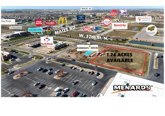 Plus de détails pour 37th & Maize Rd., Wichita, KS - Terrain à vendre
