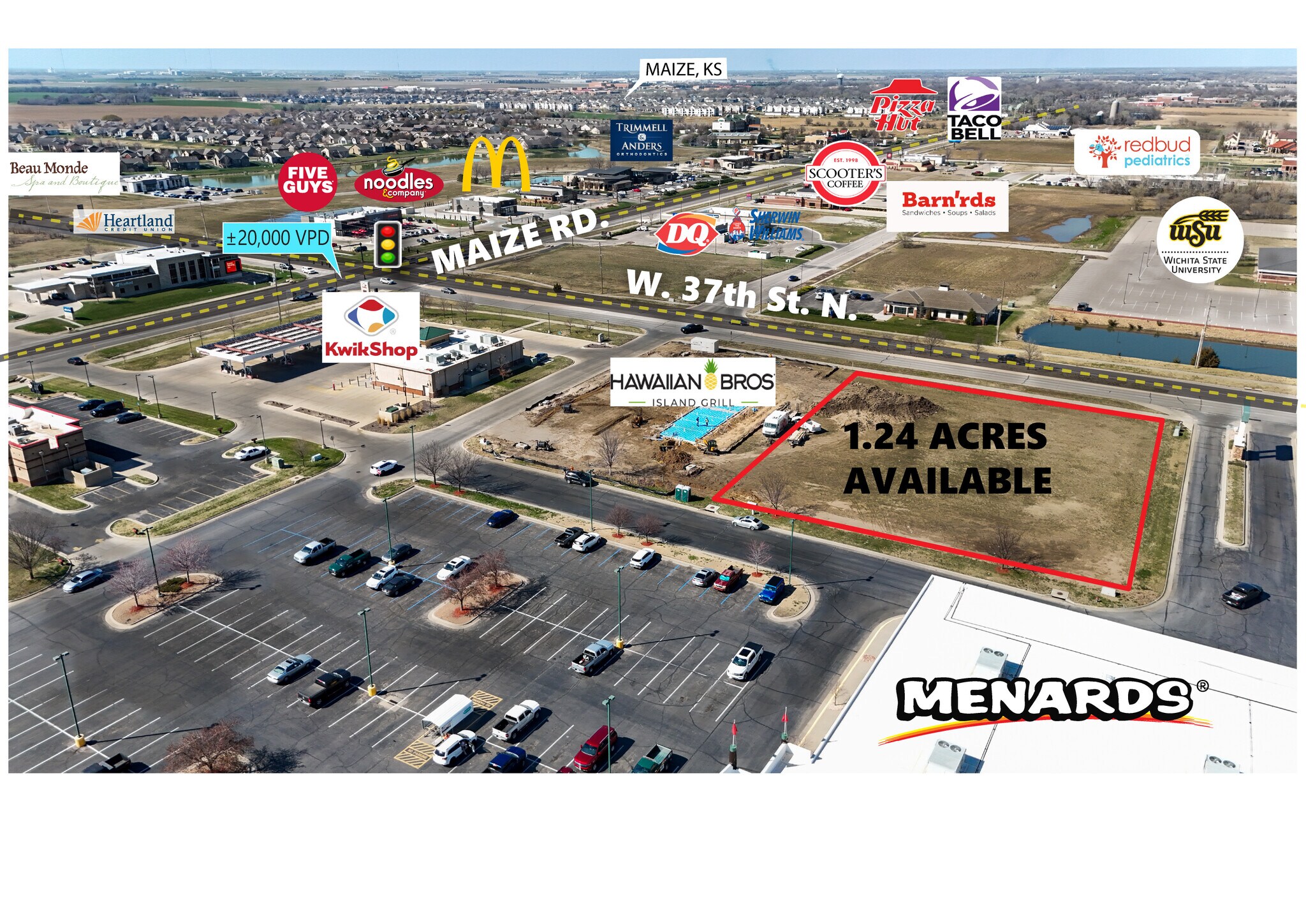 37th & Maize Rd., Wichita, KS à vendre Photo principale– Image 1 sur 3