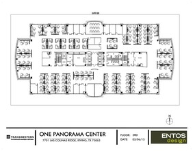 7701 Las Colinas Rdg, Irving, TX à louer Plan d’étage– Image 1 sur 1