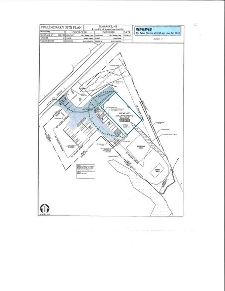 481 US Route 1, Pembroke, ME à vendre - Plan de site – Image 3 sur 3