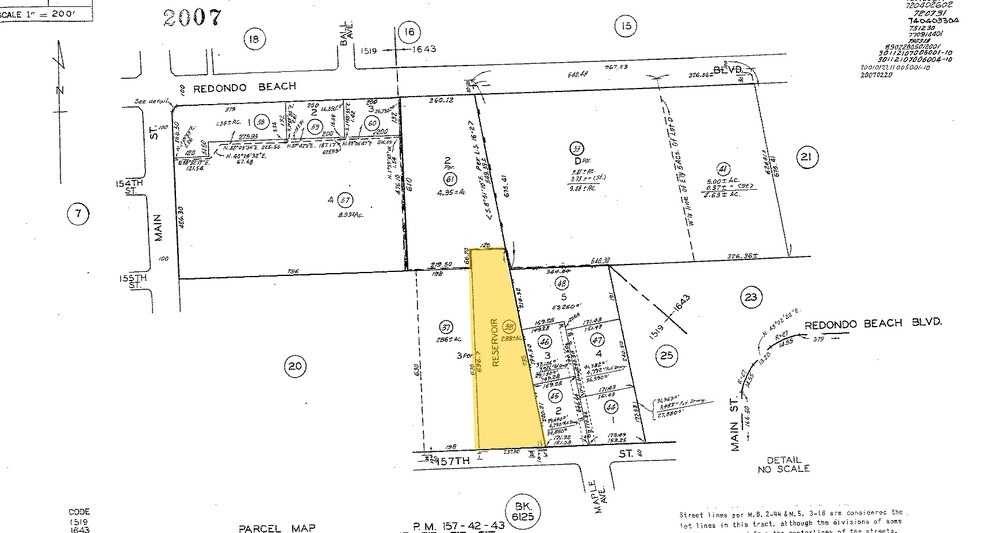 249 E 157th St, Gardena, CA à louer - Plan cadastral – Image 2 sur 21