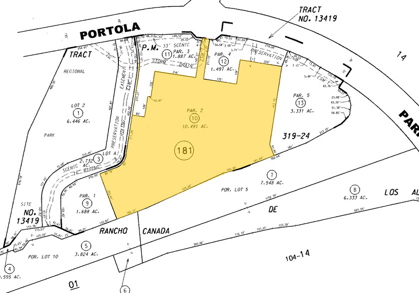 27422 Portola Pky, Foothill Ranch, CA à louer - Plan cadastral – Image 2 sur 7