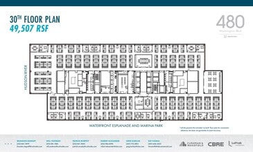 480 Washington Blvd, Jersey City, NJ à louer Plan d’étage– Image 1 sur 1