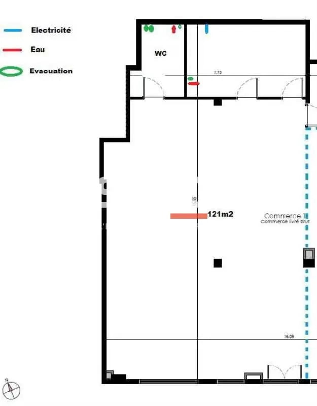 Local commercial dans Saint-Laurent-de-Mure à louer Photo de l’immeuble– Image 1 sur 6