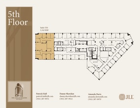 7910 Woodmont Ave, Bethesda, MD à louer Plan d’étage– Image 1 sur 1