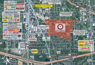 3301-3307 S Madison Ave, Indianapolis, IN - VUE AÉRIENNE vue de carte