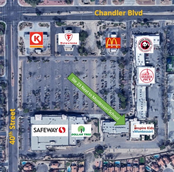 4025 E Chandler Blvd, Phoenix, AZ à louer - Aérien – Image 1 sur 5