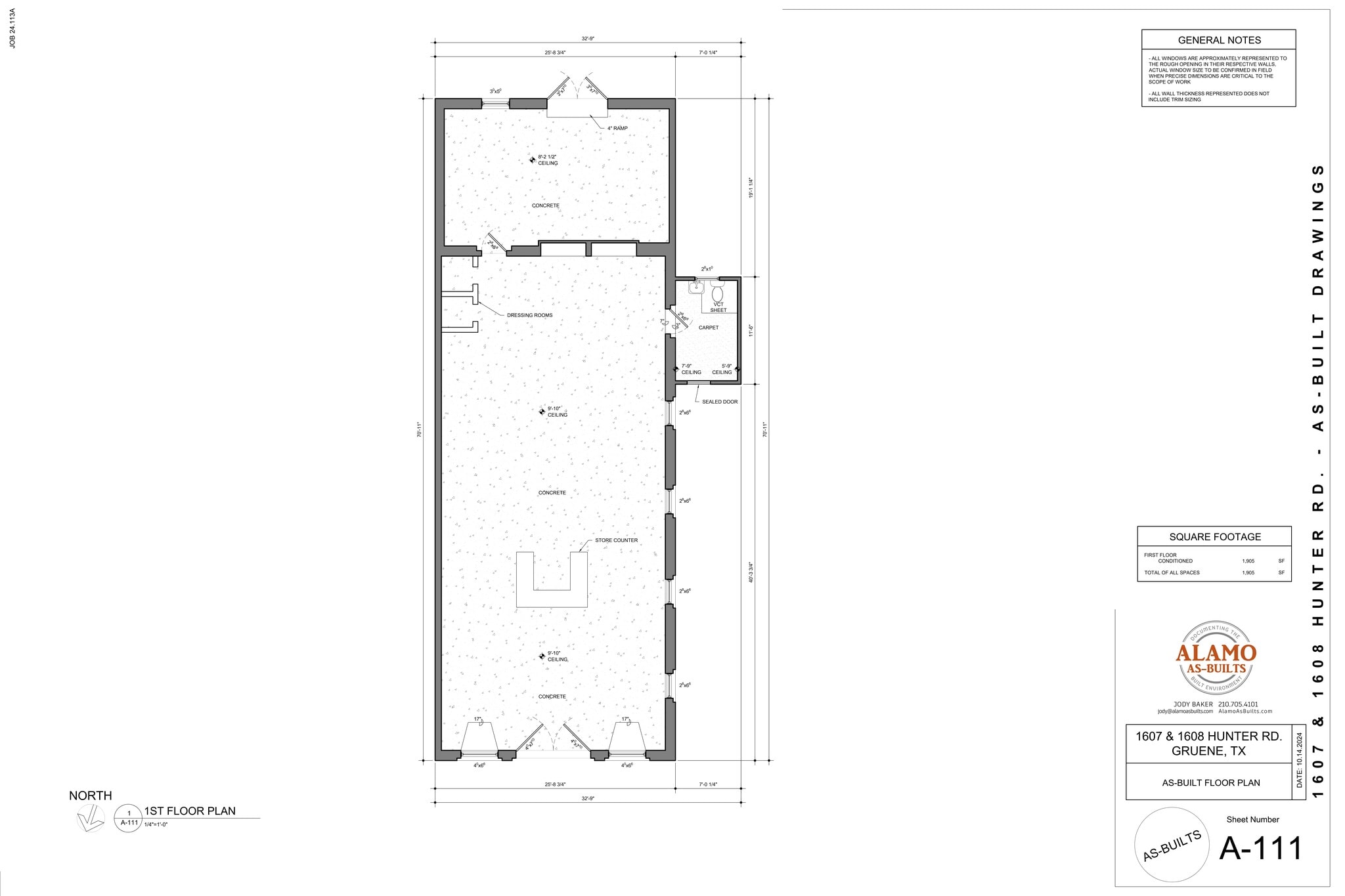 1608 Hunter Rd, New Braunfels, TX à louer Plan de site– Image 1 sur 5