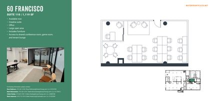 1700 Montgomery St, San Francisco, CA à louer Plan d’étage– Image 1 sur 1