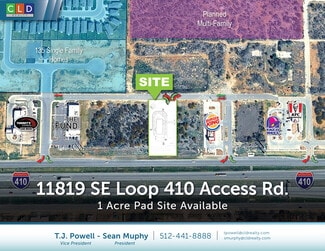 Plus de détails pour 11819 410 Access Road loop, San Antonio, TX - Terrain à louer