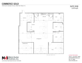 1800 S Australian Ave, West Palm Beach, FL à louer Plan d’étage– Image 1 sur 3