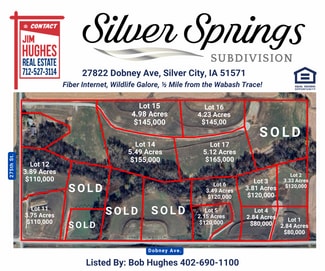 Plus de détails pour 52931 275th St, Silver City, IA - Terrain à vendre