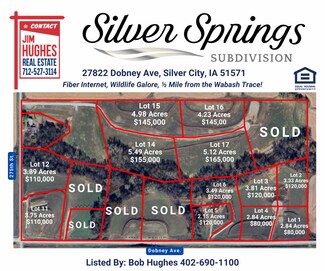 Plus de détails pour 52931 275th St, Silver City, IA - Terrain à vendre