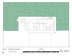 915 Wilshire Blvd, Los Angeles, CA à louer Plan de site– Image 2 sur 2