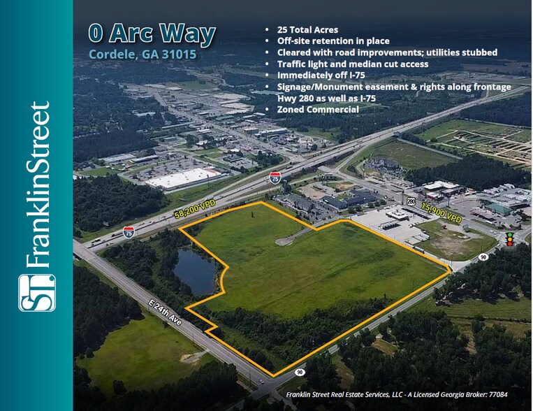 0 Arc way, Cordele, GA à vendre - Photo principale – Image 1 sur 6