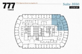777 S Figueroa St, Los Angeles, CA à louer Plan d’étage– Image 1 sur 1