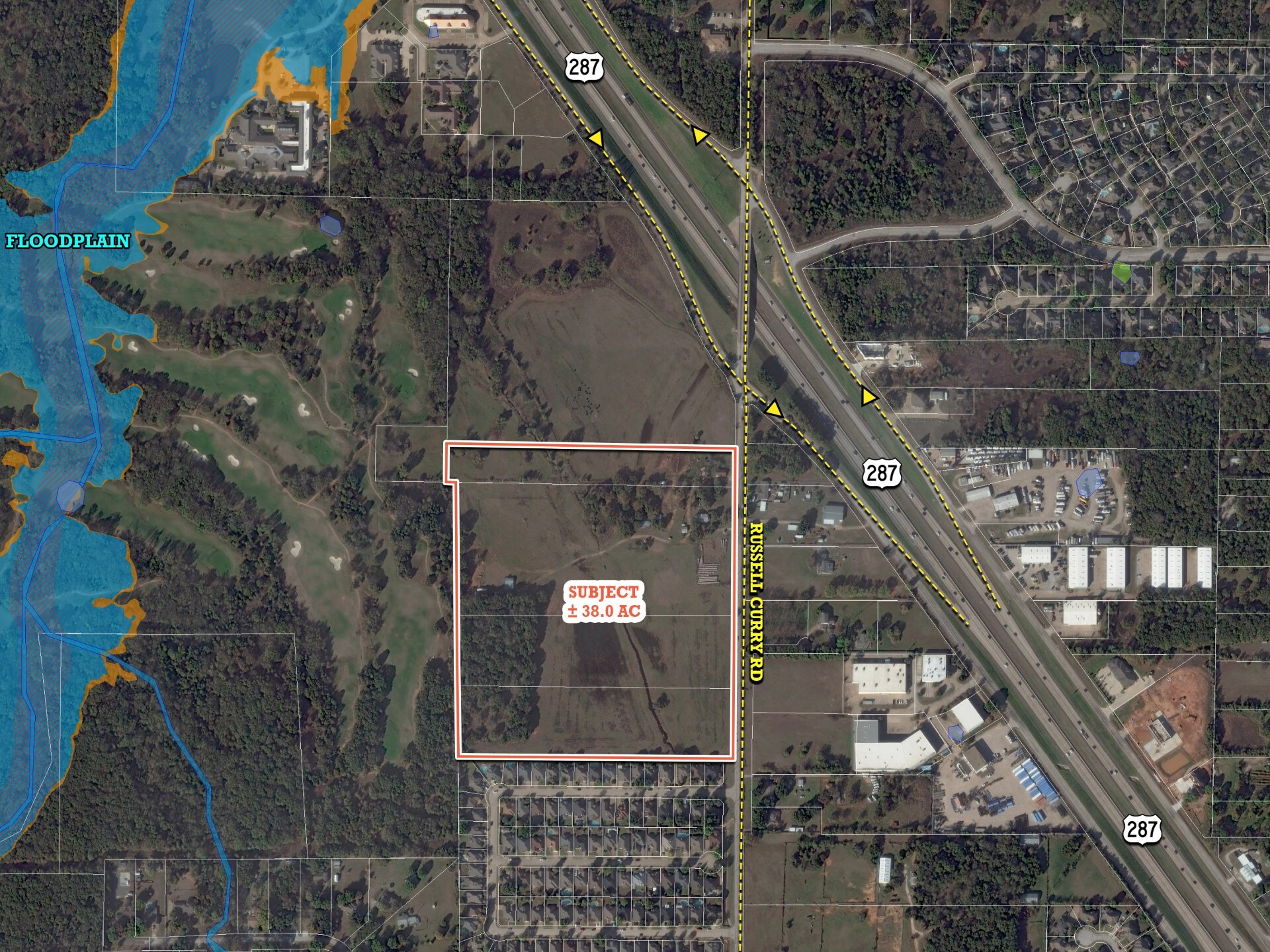 SWC US 287 & Russell Curry Road, Arlington, TX à vendre Photo principale– Image 1 sur 3