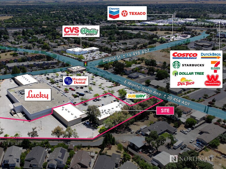 751-775 E Monte Vista Ave, Vacaville, CA à vendre - Photo de l’immeuble – Image 3 sur 5