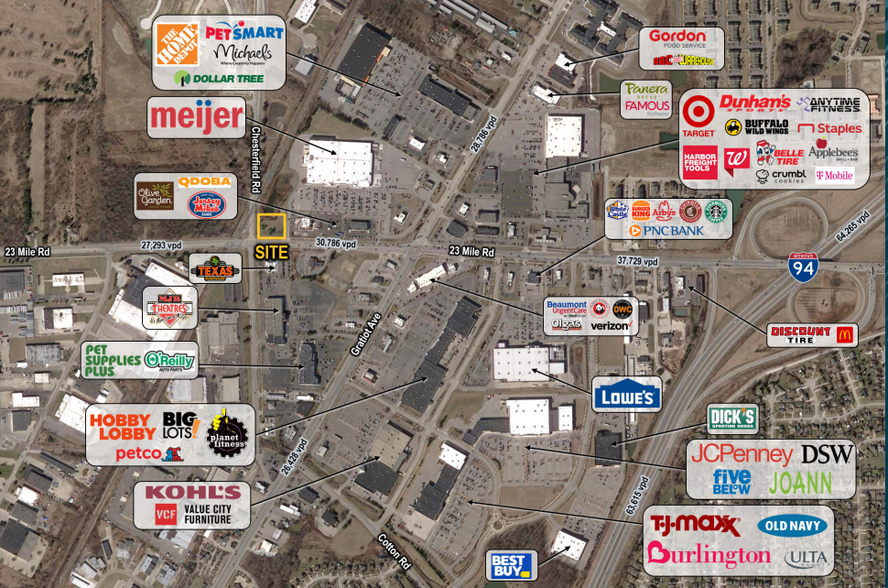 27169 23 Mile Rd, Chesterfield, MI à louer - Photo de l’immeuble – Image 2 sur 2