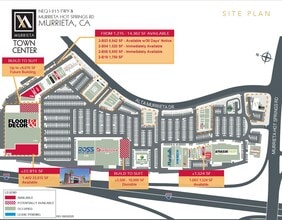 39815-39875 Alta Murrieta Dr, Murrieta, CA à louer Plan d’étage– Image 1 sur 1
