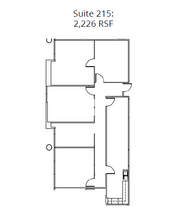 5001 E Commercenter Dr, Bakersfield, CA à louer Plan d’étage– Image 1 sur 1