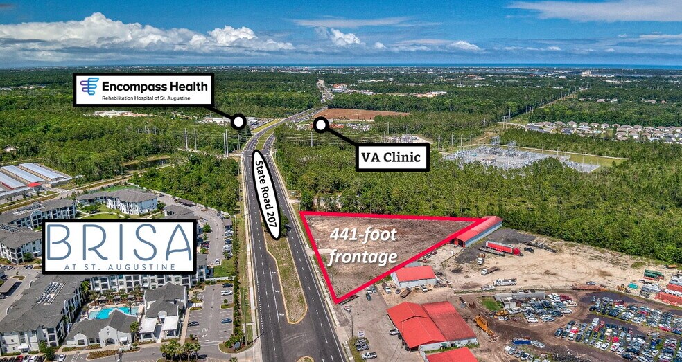 1250 State Road 207, Saint Augustine, FL à vendre - Aérien – Image 1 sur 8