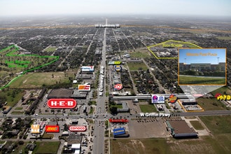 301 W Griffin Pky, Mission, TX - VUE AÉRIENNE  vue de carte