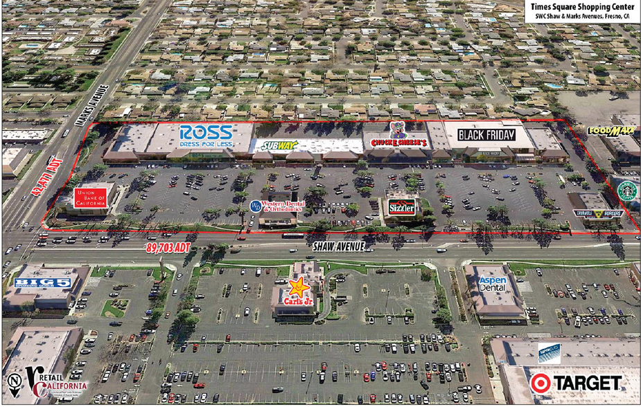 3025-3139 W Shaw Ave, Fresno, CA à louer - Photo de l’immeuble – Image 2 sur 8
