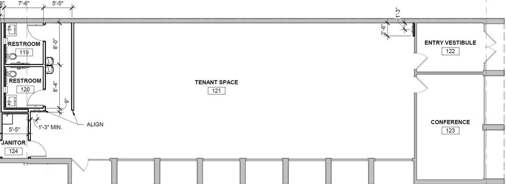 6910 S Madison St, Willowbrook, IL à louer - Plan d’étage – Image 3 sur 5