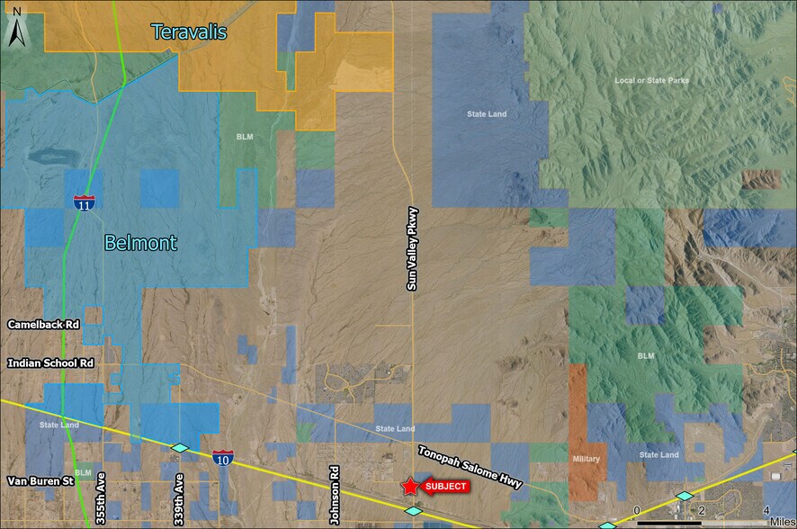 Sun Valley Pkwy & Washington St, Buckeye, AZ à vendre - Aérien – Image 3 sur 5