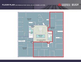 5414 Pinnacle Point Dr, Rogers, AR à louer Plan d’étage– Image 1 sur 1