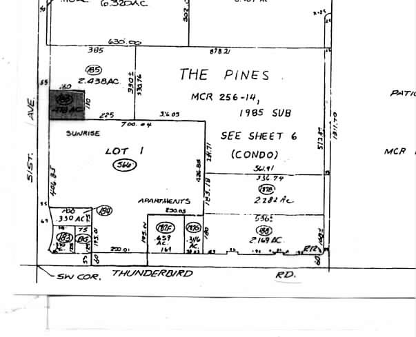 14011 N 51st Ave, Glendale, AZ à vendre - Plan cadastral – Image 2 sur 2