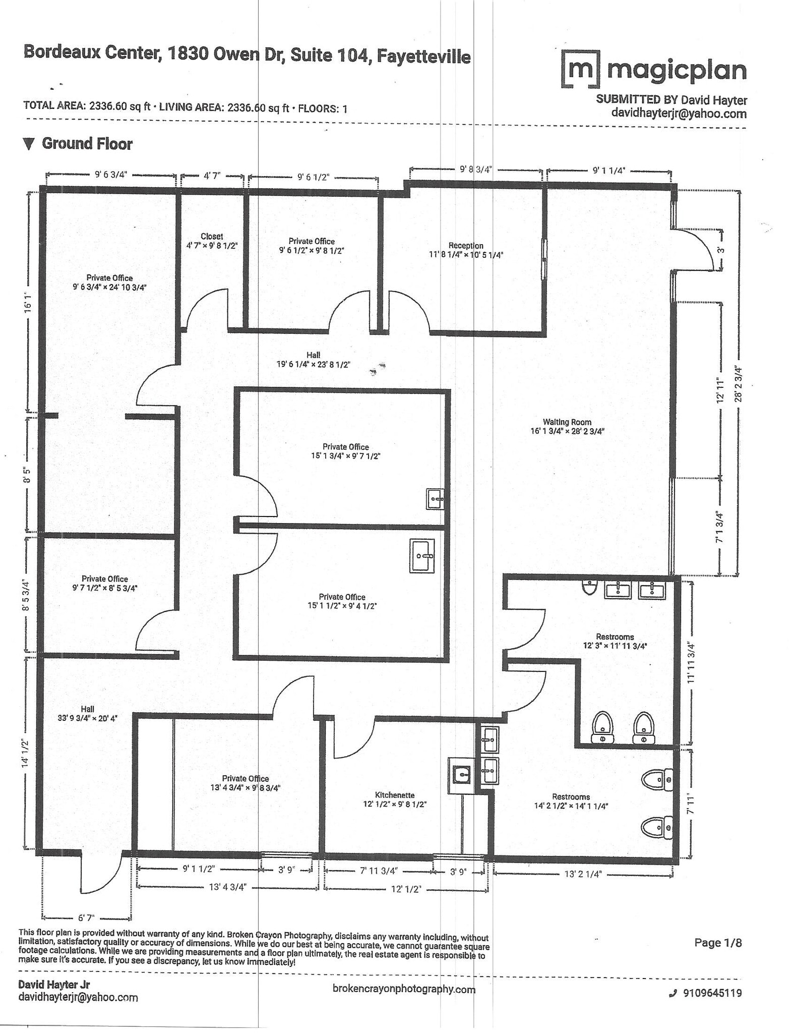 1702 Owen Dr, Fayetteville, NC à louer Plan d’étage– Image 1 sur 1
