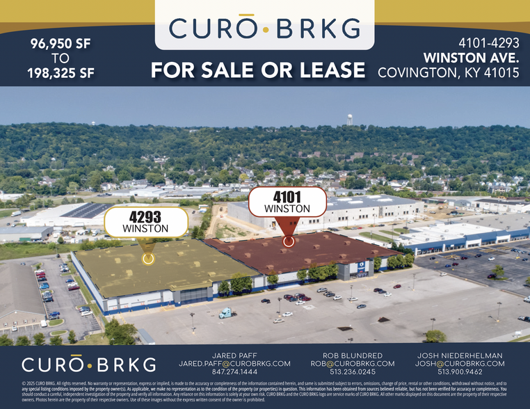 4101-4293 Winston Ave, Covington, KY à vendre - Photo de l’immeuble – Image 1 sur 16