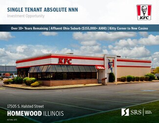 Plus de détails pour 17505 Halsted St, Homewood, IL - Local commercial à vendre