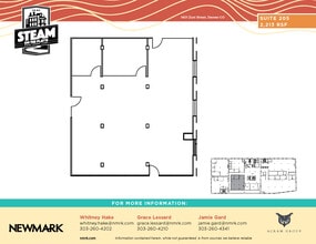 1401 Zuni St, Denver, CO à louer Plan d’étage– Image 1 sur 1