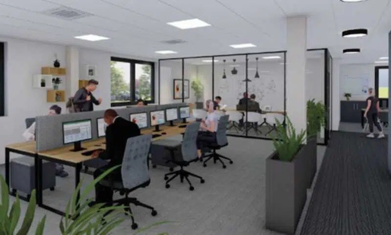 Bureau dans Mont-Saint-Aignan à louer - Photo de l’immeuble – Image 2 sur 4