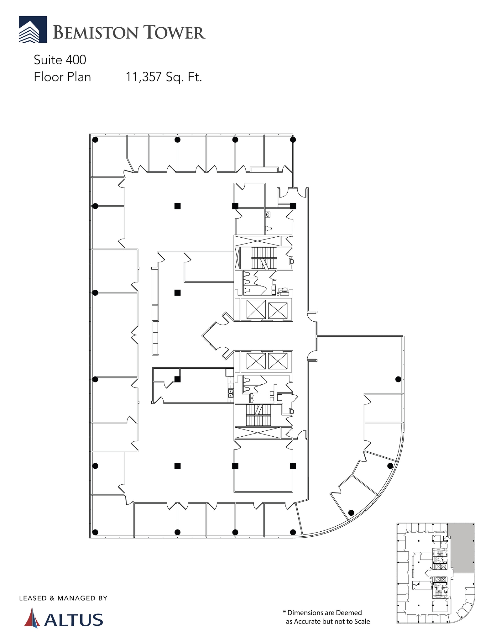 231 S Bemiston Ave, Clayton, MO à louer Plan d’étage– Image 1 sur 2