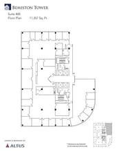 231 S Bemiston Ave, Clayton, MO à louer Plan d’étage– Image 1 sur 2