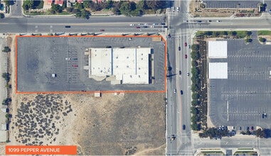 1099 N Pepper Ave, Colton, CA - VUE AÉRIENNE  vue de carte - Image1