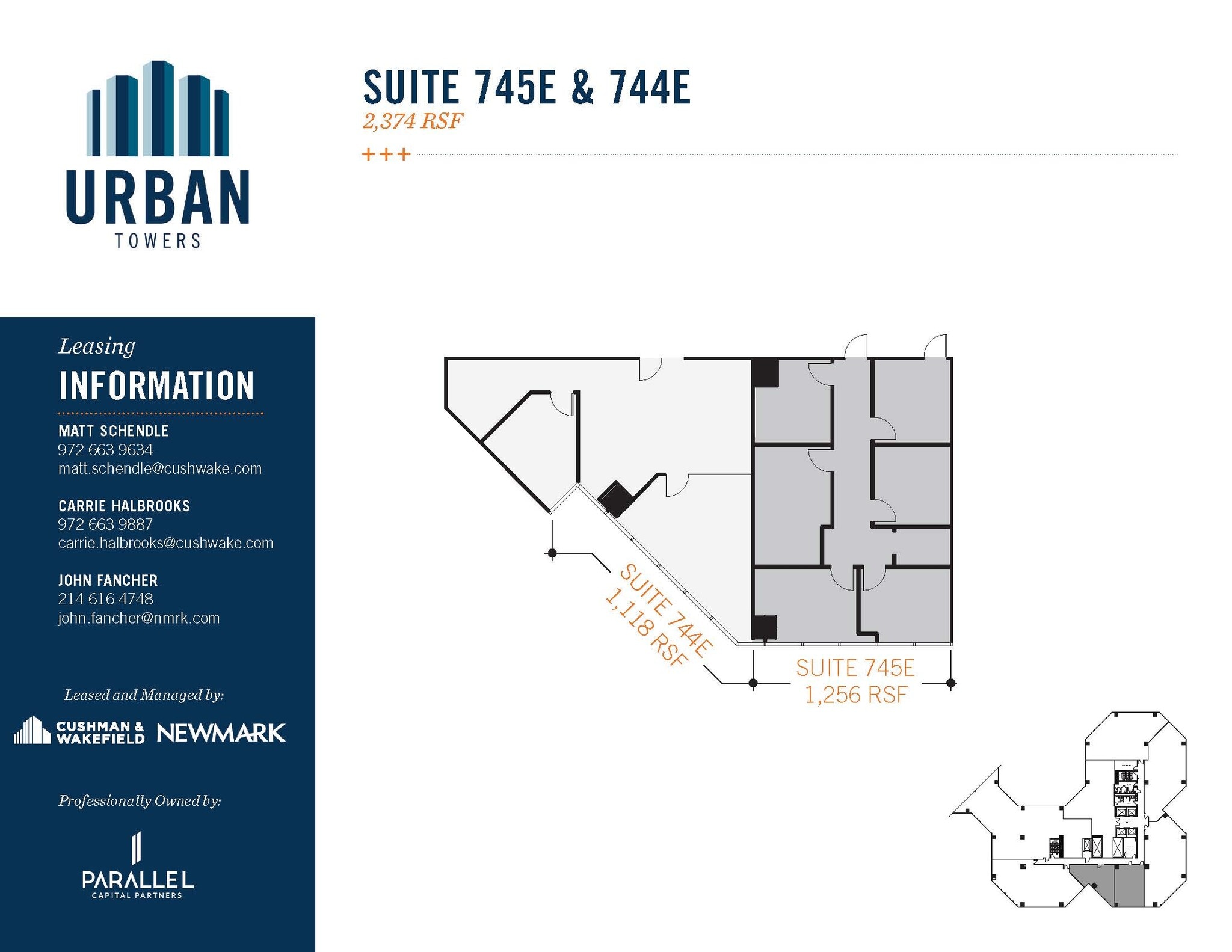 222 W Las Colinas Blvd, Irving, TX à louer Plan d’étage– Image 1 sur 1