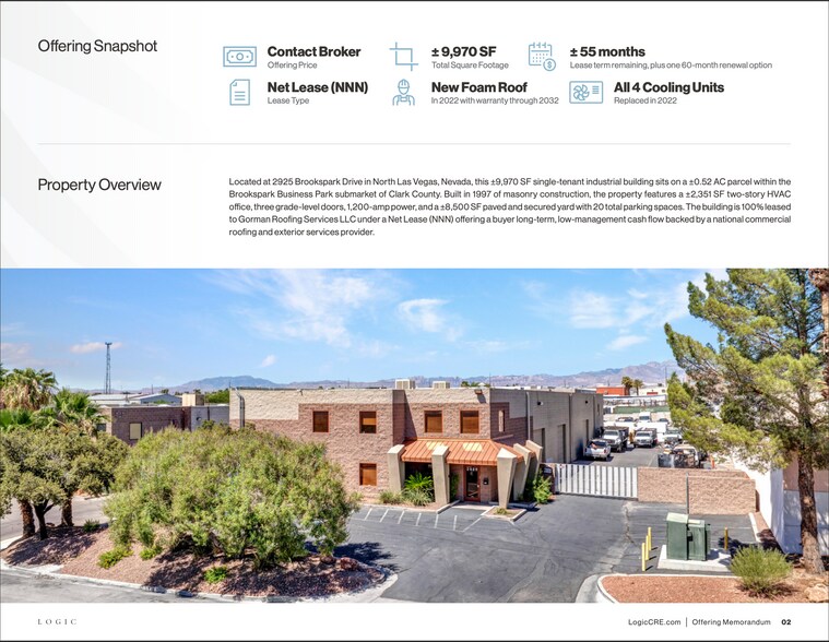 2925 Brookspark Dr, North Las Vegas, NV à vendre - Photo de l’immeuble – Image 2 sur 19