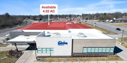 13041 New Halls Ferry Rd, Florissant, MO - Vue aérienne vue de carte