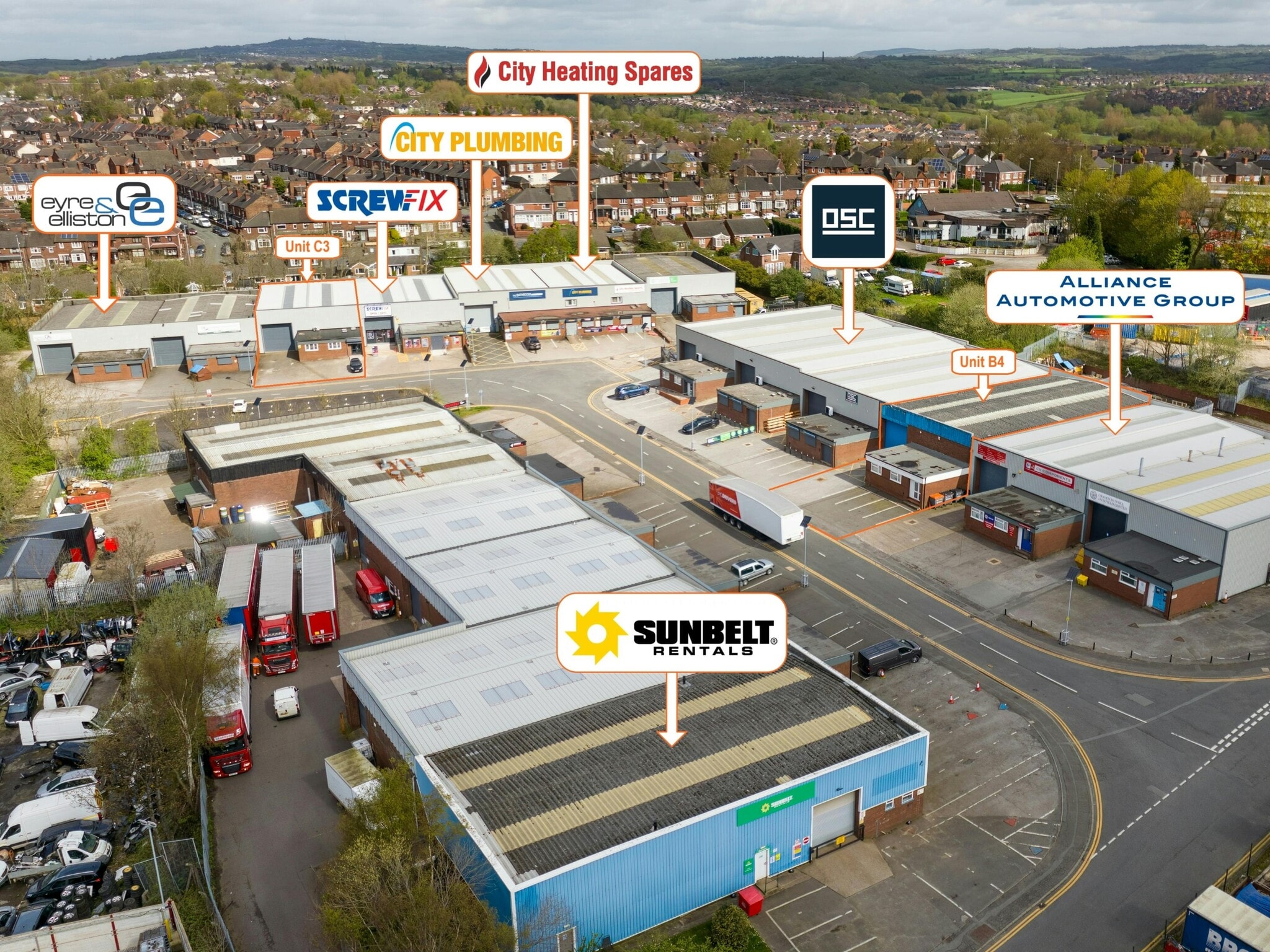 Sneyd Hl, Stoke On Trent à louer Aérien– Image 1 sur 4